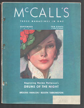 McCall&#39;s 9/1935-Entertainment-fashions-events-pulp fiction-classic ads-Pin-up... - £54.08 GBP