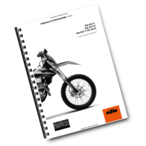 ITALIAN LANGUAGE - KTM 2020 - 350 XCF-W EXC-F SIX DAYS - MANUALE DI RIPA... - £29.68 GBP