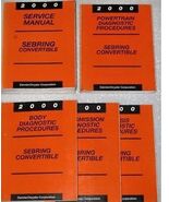 2000 Chrysler Sebring Convertible Servizio Negozio Riparazione Manuale S... - €30,34 EUR