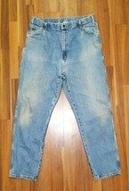 Dickies Mens 42x30 Jeans, Leg Pocket &amp; Hammer Loop, Staining - $8.91