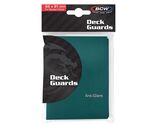 1 pack of 50 BCW Teal Double Matte Deck Guard Standard Sized Card Sleeves - $8.90