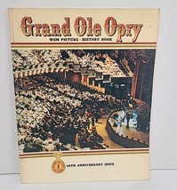 1976 Grand Ole Opry WSM Picture-History Book 50th Anniversary Issue - $11.83