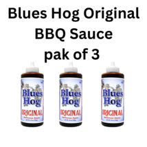 Blues Hog 25 Oz. Original Barbeque Sauce Pak Of 3  - £22.51 GBP