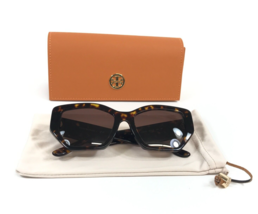 Tory Burch Sunglasses TY7187U 1728/T5 Tortoise Asian Fit Frames Brown Po... - £79.05 GBP