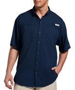 COLUMBIA TAMIAMI II MEN&#39;S SHORT SLEEVE SHIRT NEW FS7266 464 - $41.13 CAD