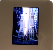 Original Lower Manhattan NYC Street Scenes WFC Sculptures 4 Photo Slides... - £18.49 GBP
