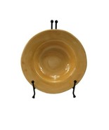 Pottery Barn SAUSALITO Dinner Plate Amber Gold Yellow Made In Mexico  - $20.79