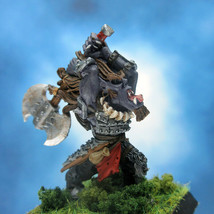 Painted Chainmail Miniature Orc Berserker - £41.00 GBP