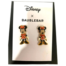 Disney Baublebar Minnie Mouse Sparkling Post Earrings 2.25 - £19.53 GBP
