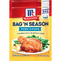 McCormick Bag &#39;n Season Pork Chops Cooking Bag &amp; Seasoning Mix, 1.06 oz - $6.95