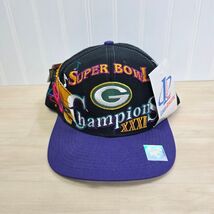 Green Bay Packers Super Bowl XXXI Champions Logo Athletic Hat Cap Snapba... - $44.54