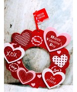 Valentines Wall Hanging Sign. “Happy Valentine’s Day. 12 Inch. - $25.73