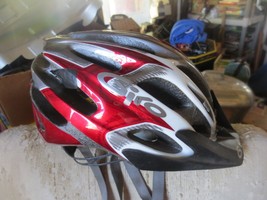 Giro Havoc Cycling Helmet Small 51-55cm 264g Red Silver - £22.12 GBP