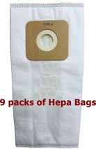 9 pk Hepa Clean Max Pro Series Type A Vacuum Bags Tennant Clean Max Pro ... - $313.71 MXN