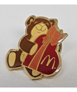 Valentine&#39;s Day Bear Heart Chocolates Mcdonalds Lapel Pin Collectible Gr... - €8,64 EUR