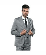 Men 3pc European Vested Suit WESSI by J.VALINTIN Extra Slim Fit JV21 gra... - €129,86 EUR Men 3pc European Vested Suit WESSI by J.VALINTIN Extra Slim Fit JV21 gra... - €129,86 EUR