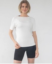 NWT Sweat And Milk Charlotte Versatile Nursing Wrap Short Sleeve Size Sm... - $24.74