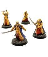 Galadhrim Warriors 4 Painted Miniatures Lorien Elf Elves Middle-Earth - $1,002.49 MXN