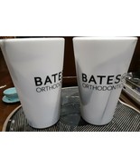Set of 2 Silipint Silicone Cup branded marble black gray white 16 oz ope... - $13.55 CAD