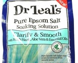 1 Count Dr. Teals Pure Epsom Salt Soaking Solution Clarify Smooth Aloe V... - $19.99