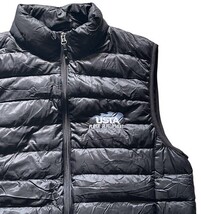 32 Degrees Heat Packable Puffer Vest Mens Medium USA Player Development NWOT image 4