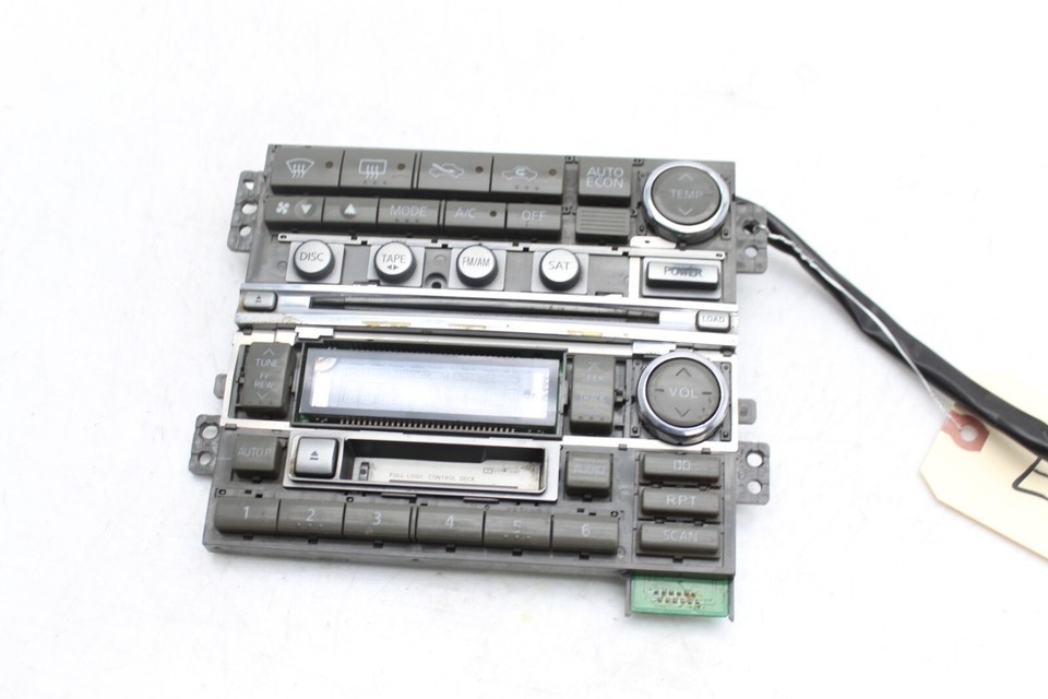 2004 INFINITI G35 SEDAN RADIO TEMP CONTROL UNIT SWITCH E5047 - $219.96