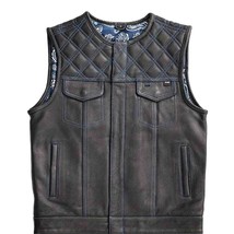Downside Men’s Leather Vest - €65,91 EUR