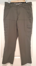 Wrangler Outdoor Series Mens Pants 34x30 Cargo Green Utility Hiking Workwear - £17.02 GBP
