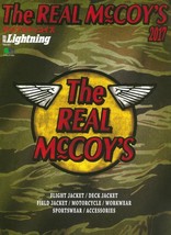 The Real McCoy&#39;s 2017 book leather flight deck jacket A 2 military vintage - £21.34 GBP