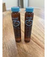 Two (2) Hask Argan Oil Repairing Shine Hair Oil 5/8 FL OZ - $295.42 MXN