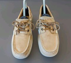 Sperry Top-Sider Intrepid 2 Eye Leather Mesh Boat Shoe 9774811 Women Siz... - $27.27
