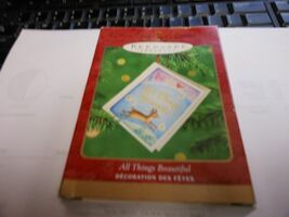 Hallmark Keepsake "All Things Beautiful" 2000 Paper Book Ornament NEW OTHER - $7.18