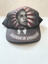 President Barack Obama Trucker Hat Mesh One Size Fits All Black Adjustable - £15.46 GBP