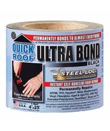 cofair products inc ubb425 Quick Roof, 4 -Inch x 25 -Feet, Black Ultra B... - €37,38 EUR