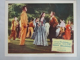 Hot Blood original 1956 Lobby Card Jane Russell Cornel Wilde 11x14 Poster - £17.04 GBP