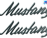 1969 1970 1971 1972 1973 Ford Mustang Fender Trunk Script Emblem Pin On ... - $41.85
