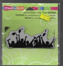 Stampendous. Cling Hat Toss Stamp. Ref:038. Stamping Cardmaking Scrapboo... - $7.53