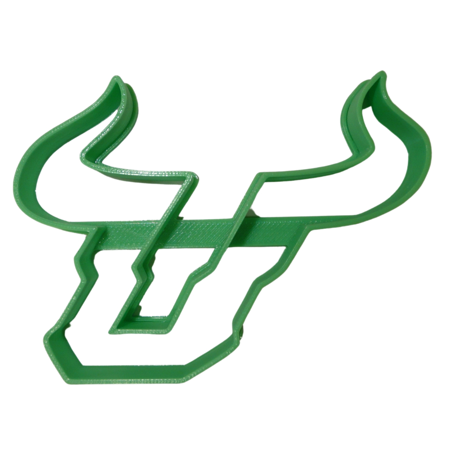 Bull Horns Shape Outline Cookie Cutter Made In USA PR5269 - $2.99