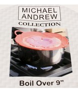 Stop Boil Overs Vented SIlicone Top 9 Inch Diameter Michael Andrews Coll... - $12.74 CAD