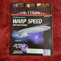 Final Frontier Space Exploration Warp Speed Star Trek Magazine Oct 1994 VF+ - £6.68 GBP