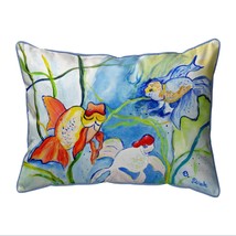 Betsy Drake Fantails II Large Indoor Outdoor Pillow 16x20 - £37.18 GBP