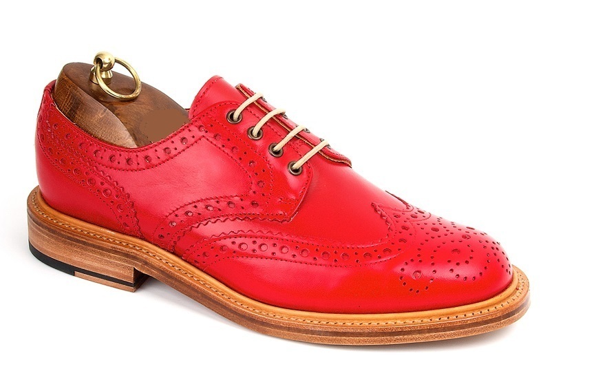 New Handmade men,s style Oxford shoes, Men Red formal leather shoes, Shoes for m