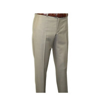 Men Suit BERLUSCONI Turkey 100% Italian Wool Super 180's 3pc Vested #Ber13 Beige image 11