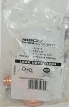 Nibco Press System PC611 Tee LD 9100305PC Lead Free Copper image 1
