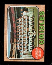 1968 Topps #334 Orioles Team Vg Orioles *X105369 - £1.73 GBP
