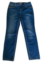 Chico&#39;s So Lifting Blue Straight Slimming Jeans Denim Chico Size 1 ~ 32”W 30”I - £15.17 GBP