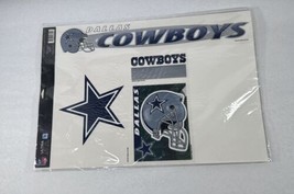 Vintage Dallas Cowboys Decals (pack Of 3, Missing One Of Stars) - $9.79