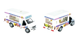 Softy Ice Cream Truck diecast model with pull back action 5&quot; fun toy - £17.57 GBP