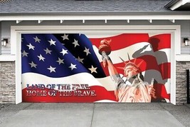 My Door Decor 285905PATR-001 7 x16 ft. US Military Liberty Outdoor Patriotic Doo - £159.21 GBP