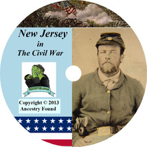 New Jersey Civil War Books History &amp; Genealogy 15 Books - £5.48 GBP